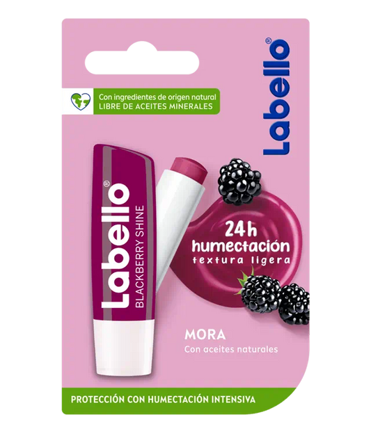 Bálsamo Labial Caring Mora Labello