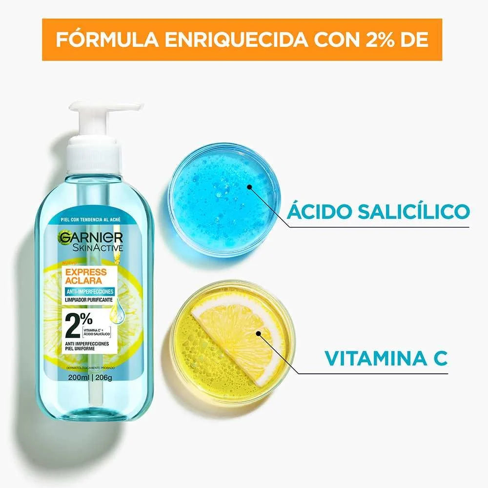 Gel Limpiador Anti-Imperfecciones Garnier