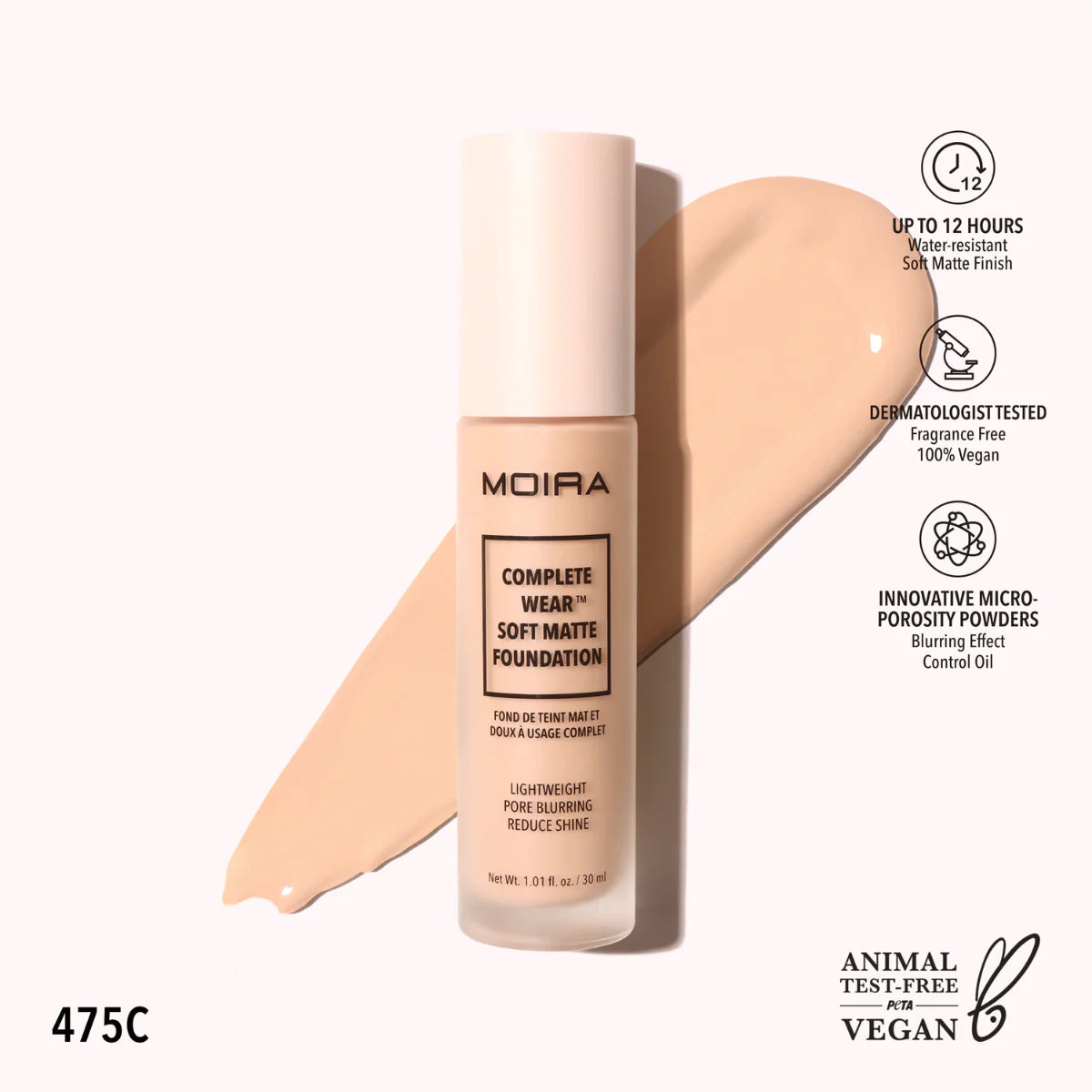 Base Complete Wear Soft Matte Foundation Moira