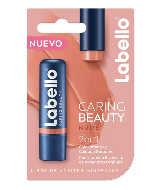 Bálsamo Labial Caring Beauty Nude Labello