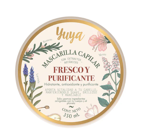 Mascarilla Capilar Fresco y Purificante Yuya