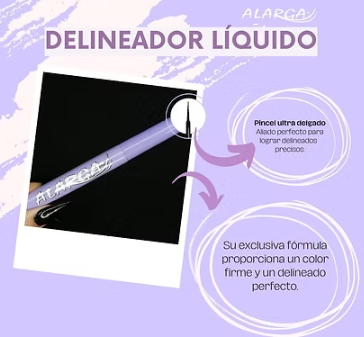 Delineador Negro Alarga