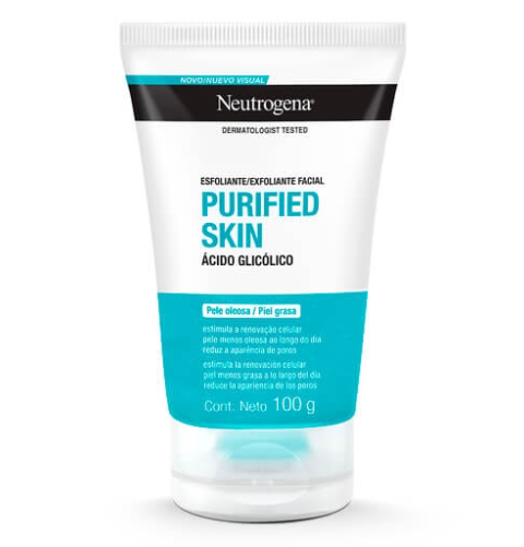 Exfoliante Facial Neutrogena® Purified Skin Ácido Glicólico 100g