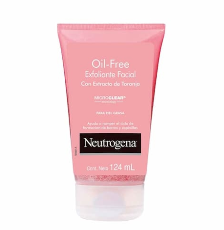 Exfoliante Facial Neutrogena Oil free Toronja Ácido Salicílico 124ml