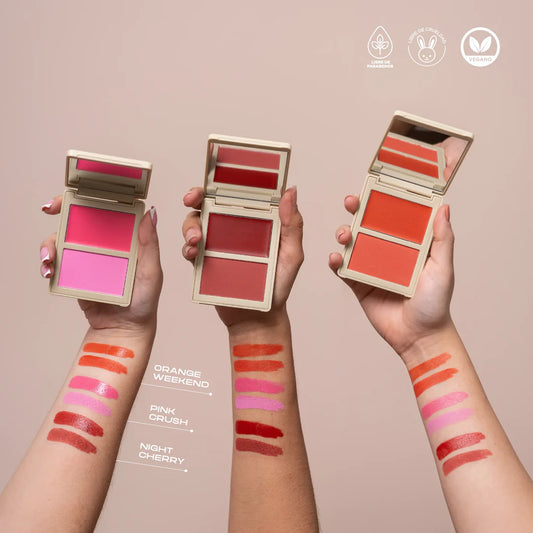 Rubor en Dúo Allure Crema y Polvo Atenea