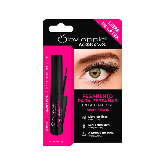 Pegamento para Pestañas Negro Libre de Latex By Apple