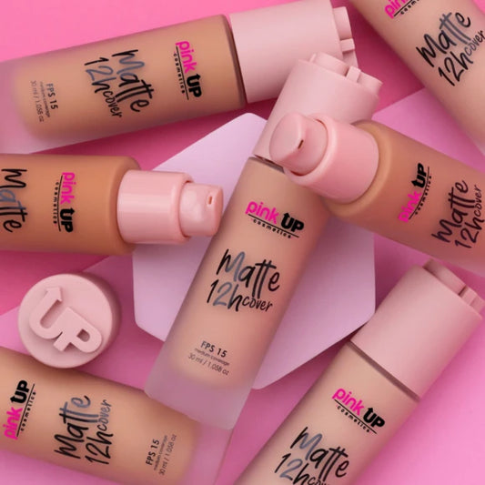 Base Liquida Matte 12 Cover Pink Up