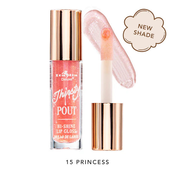 Thirsty Pout Hi-Shine Lip Gloss Italia Deluxe