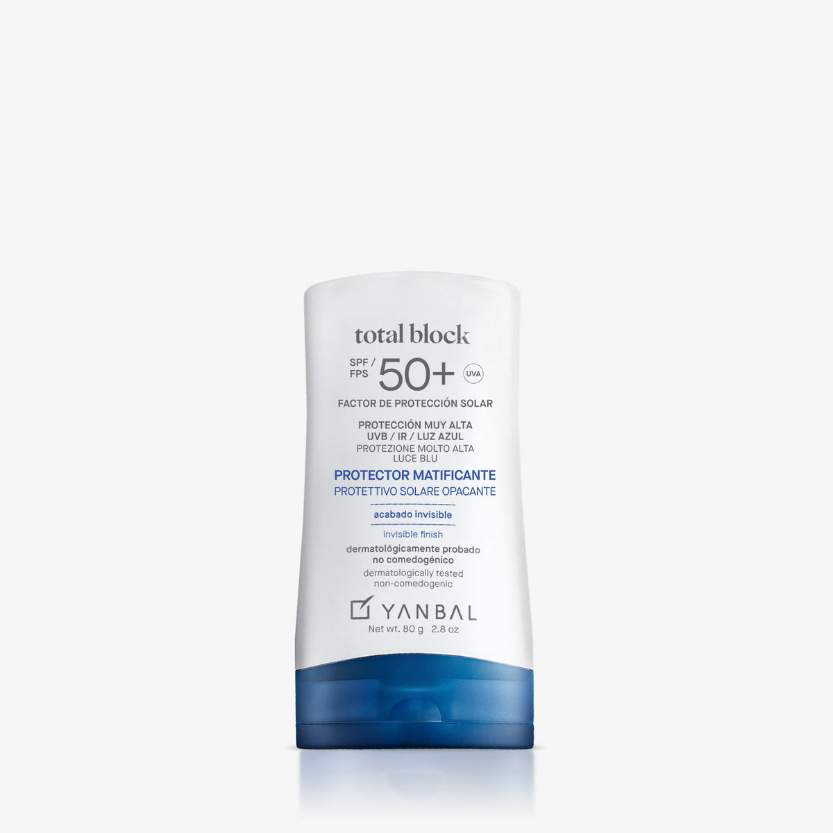 Total Block Protector Solar Matificante FPS 50 Yanbal