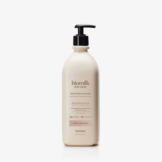 Crema Corporal Biomilk Leche Vegetal Coco y Almendra Yanbal