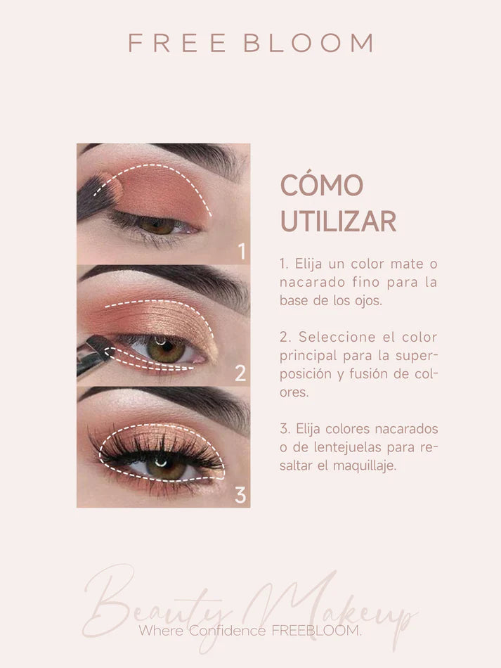 Paleta de Sombras FreeBloom