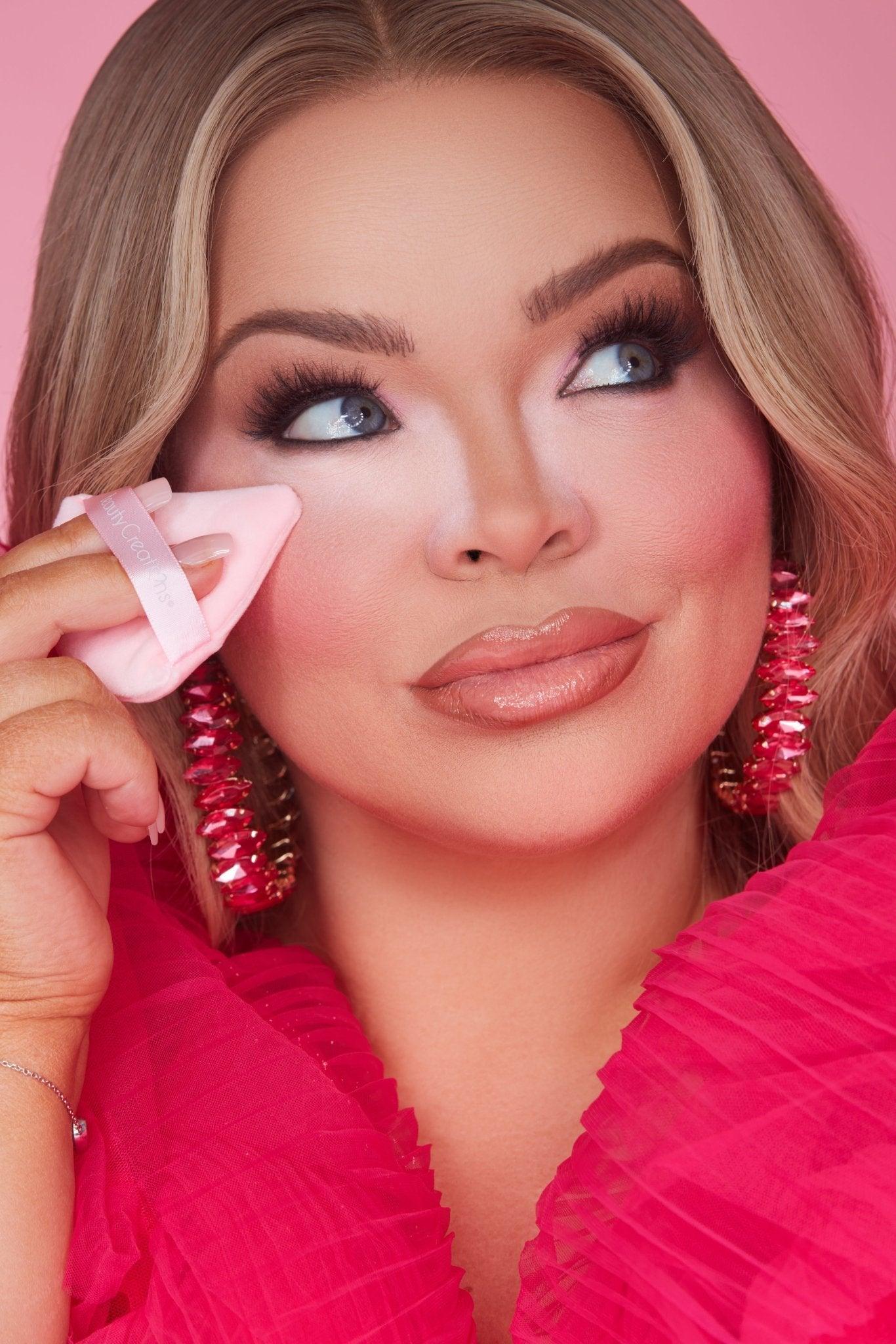 Bye Filter - Set De Setting Powder Con Puff Beauty Creations