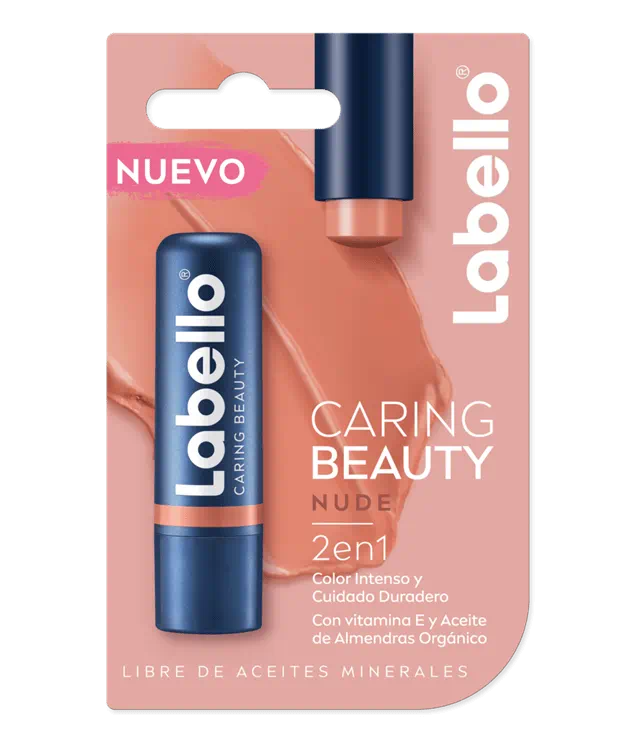 Bálsamo Labial Caring Beauty Nude Labello
