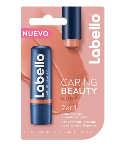 Bálsamo Labial Caring Beauty Nude Labello