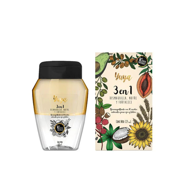 3 en 1 Desmaquillante Yuya