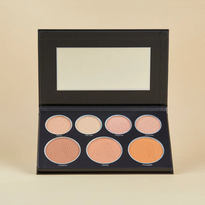 Paleta de Contorno e Iluminador Glamblack Atenea