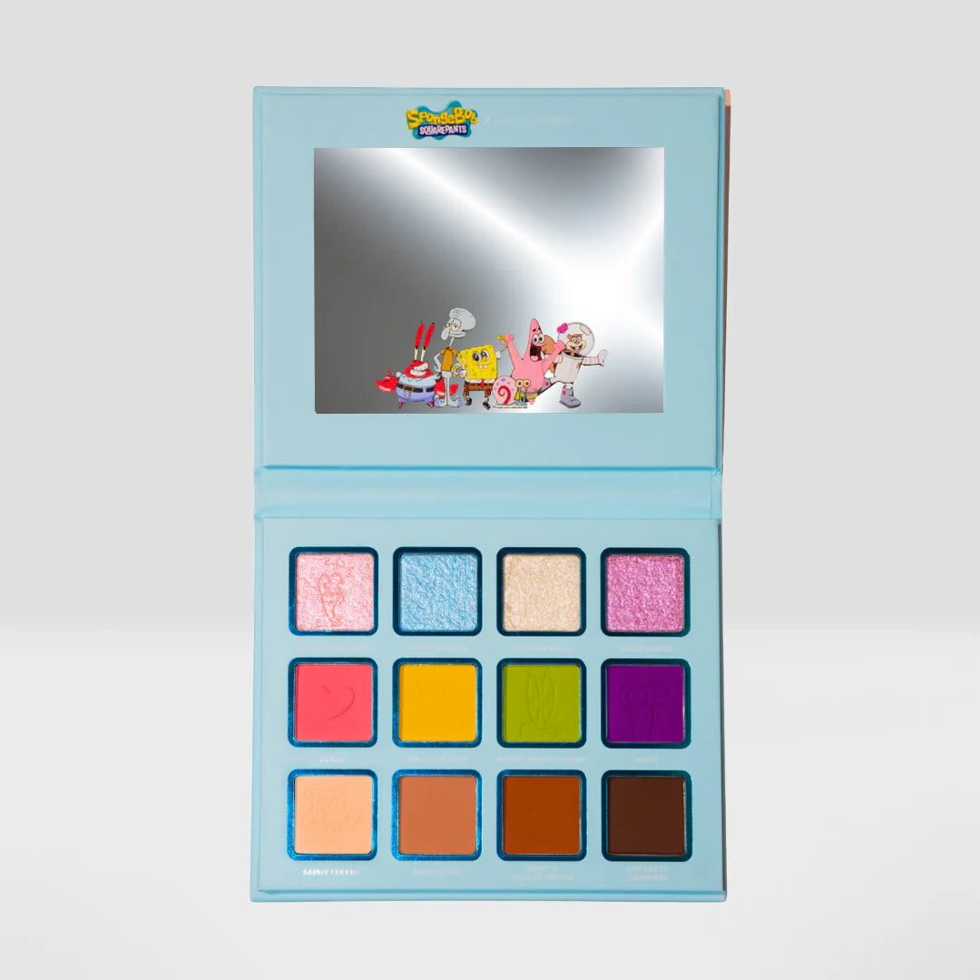 Paleta de Sombras Spongebob X Beauty Creations