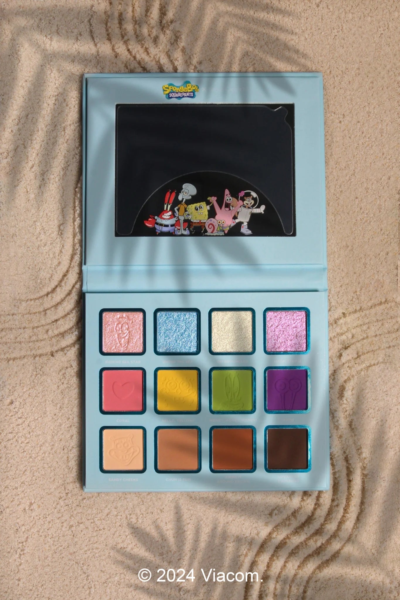 Paleta de Sombras Spongebob X Beauty Creations