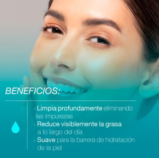 Gel Limpiador Facial Neutrogena® Purified Skin Ácido Glicólico 150g