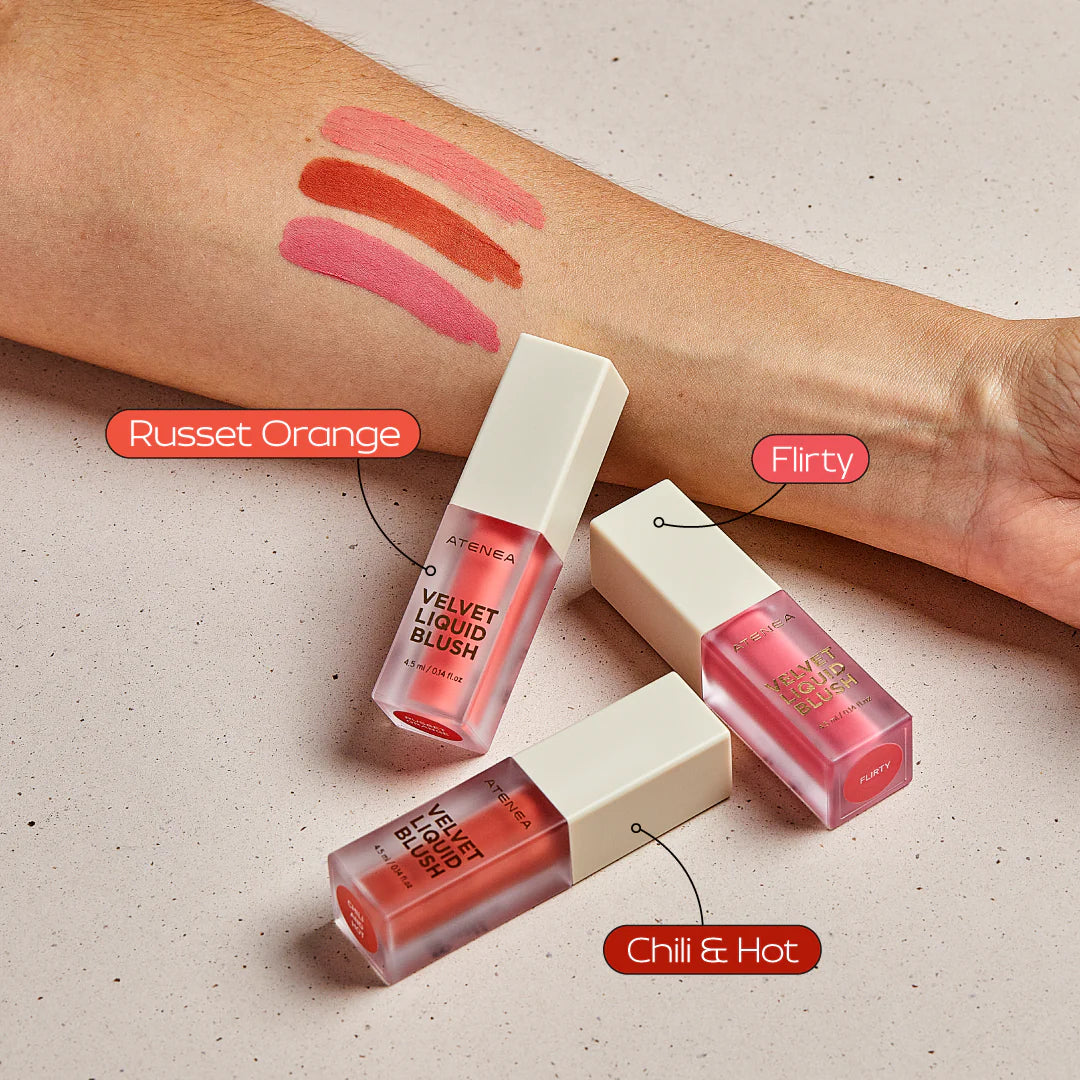 Rubores Líquidos Velvet  Atenea