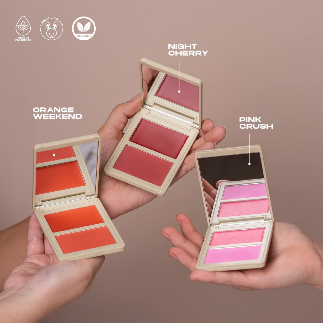 Rubor en Dúo Allure Crema y Polvo Atenea