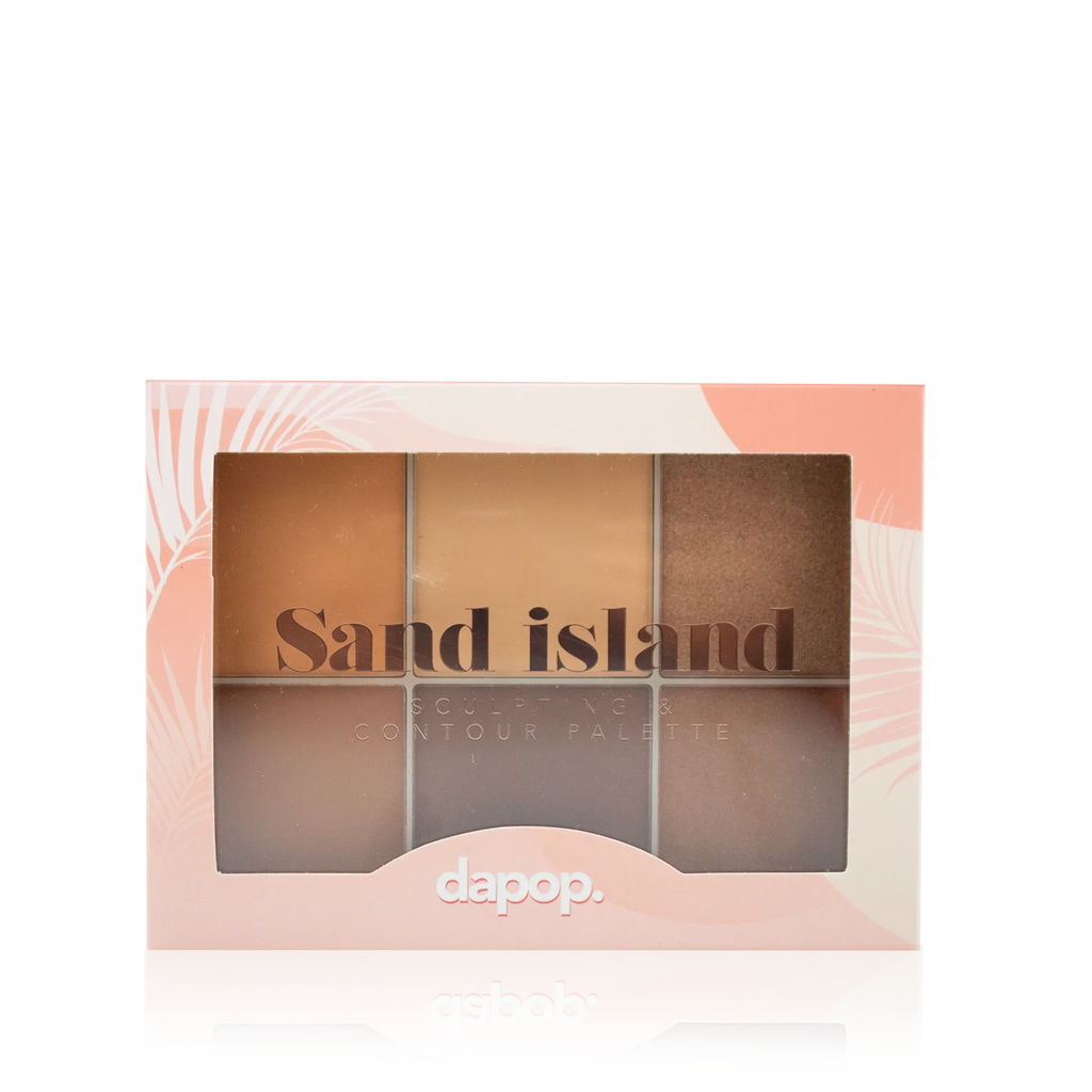 Paleta de Sculpting & Contour Palette Sand Island - Dapop