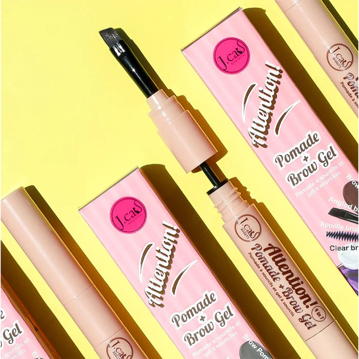 Pomada + Gel 4 en 1 para Cejas Attention! J.Cat
