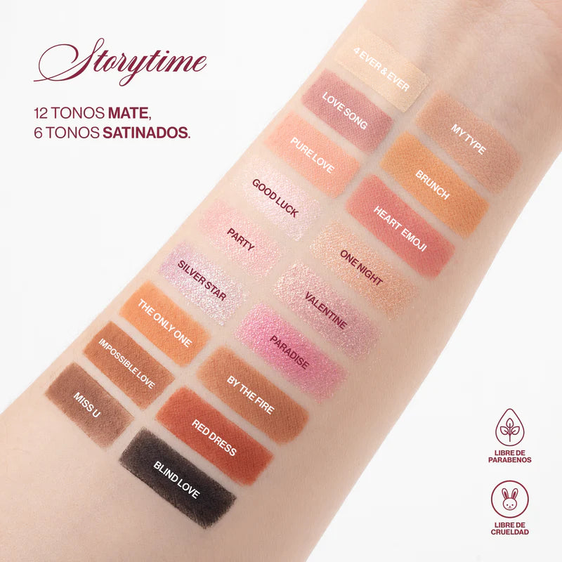 Paleta De Sombras Storytime Atenea