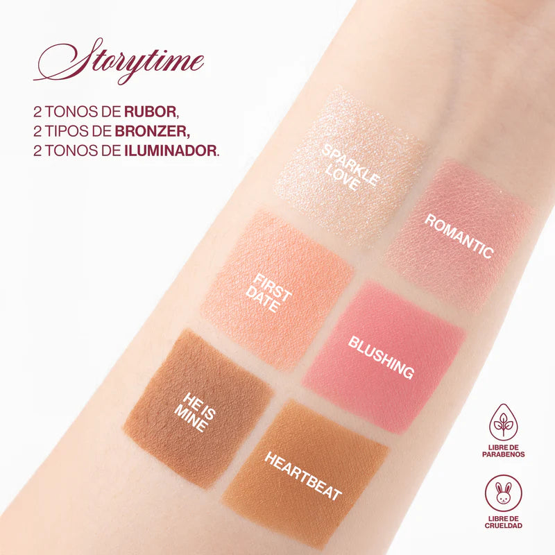 Paleta De Sombras Storytime Atenea