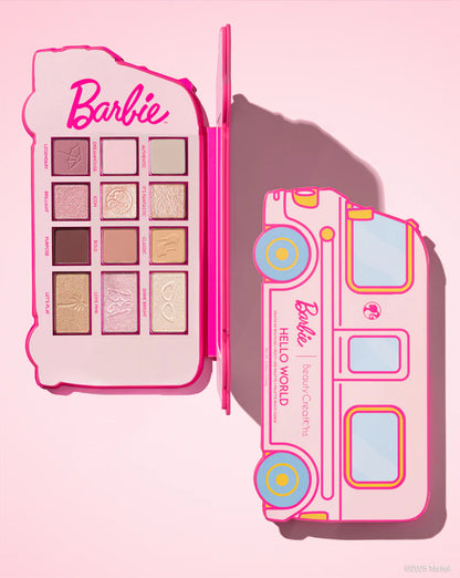 Paleta de Sombras - Hello World Barbie x  Beauty Creations