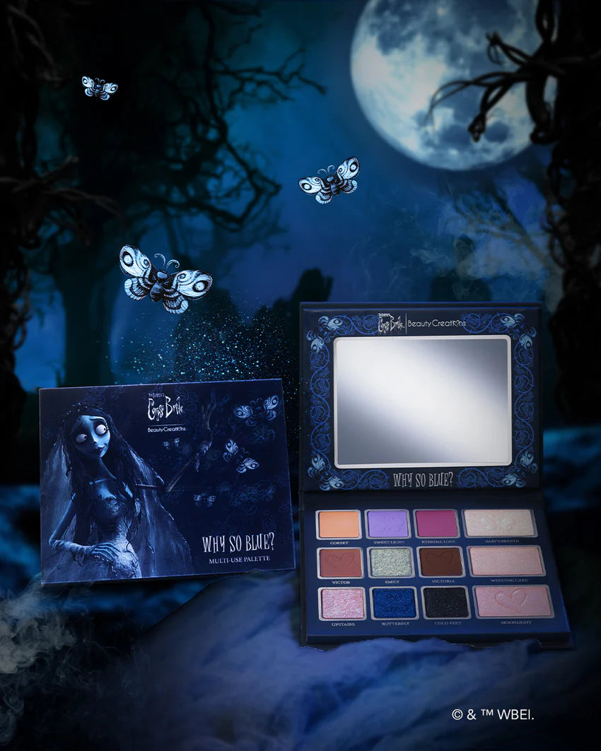 Corpse Bride X Beauty Creations - Paleta Multiusos - Why So Blue?