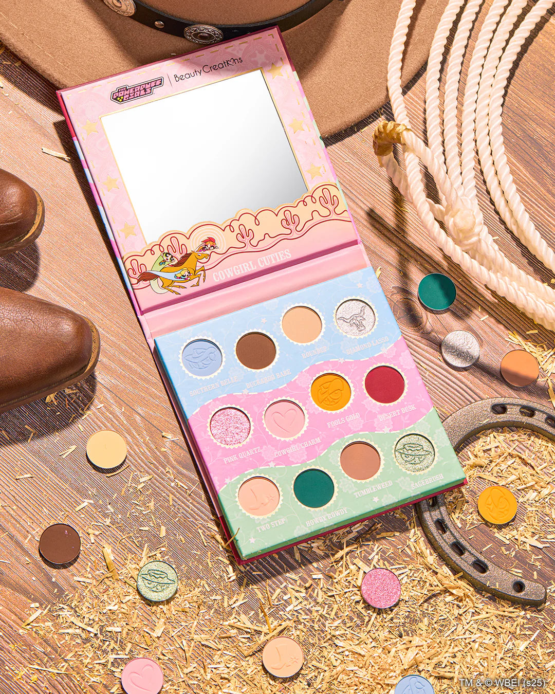Paleta de Sombras The Powerpuff Girls X Beauty Creations