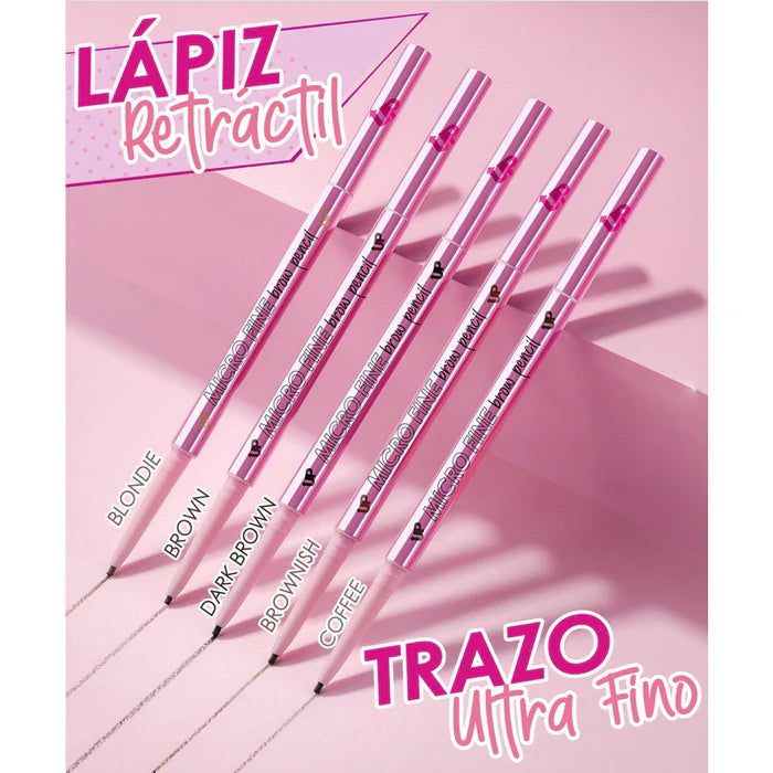 Delineador Retráctil para Cejas Micro Fine Pink Up