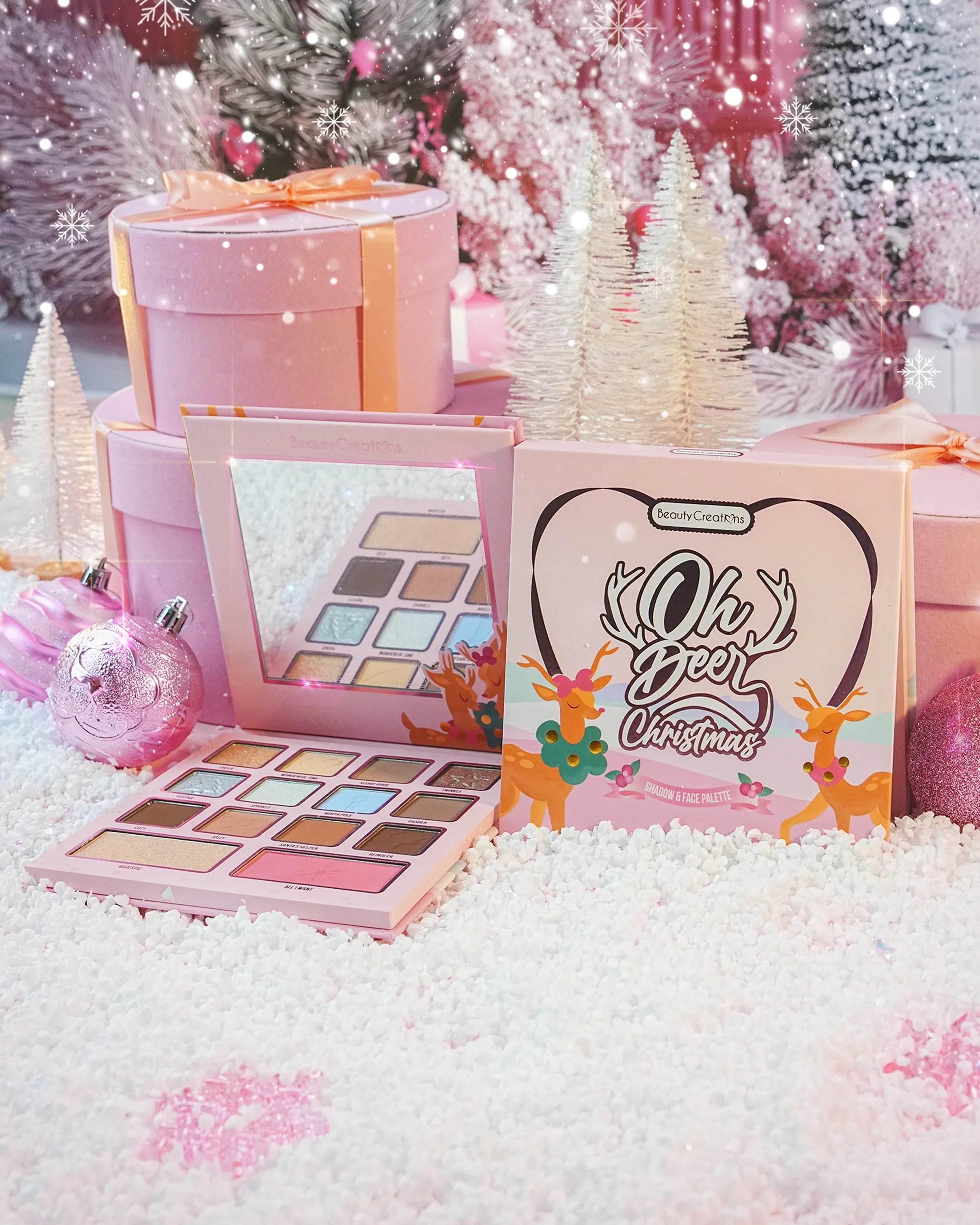 Paleta de Sombras Oh Deer Christmas Beauty Creations