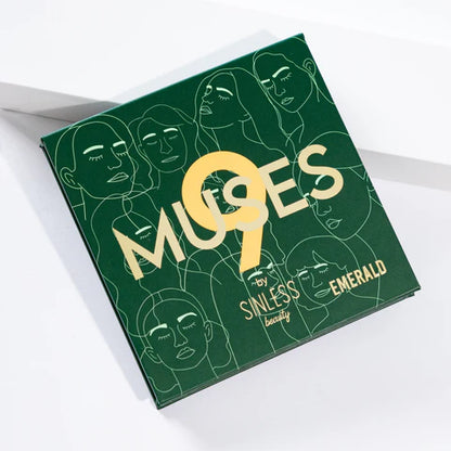 Paleta de Sombras 9 Muses Emerald