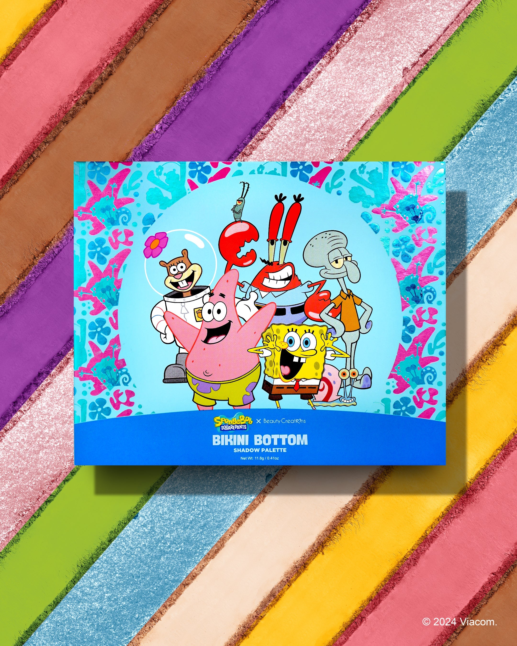 Paleta de Sombras Spongebob X Beauty Creations