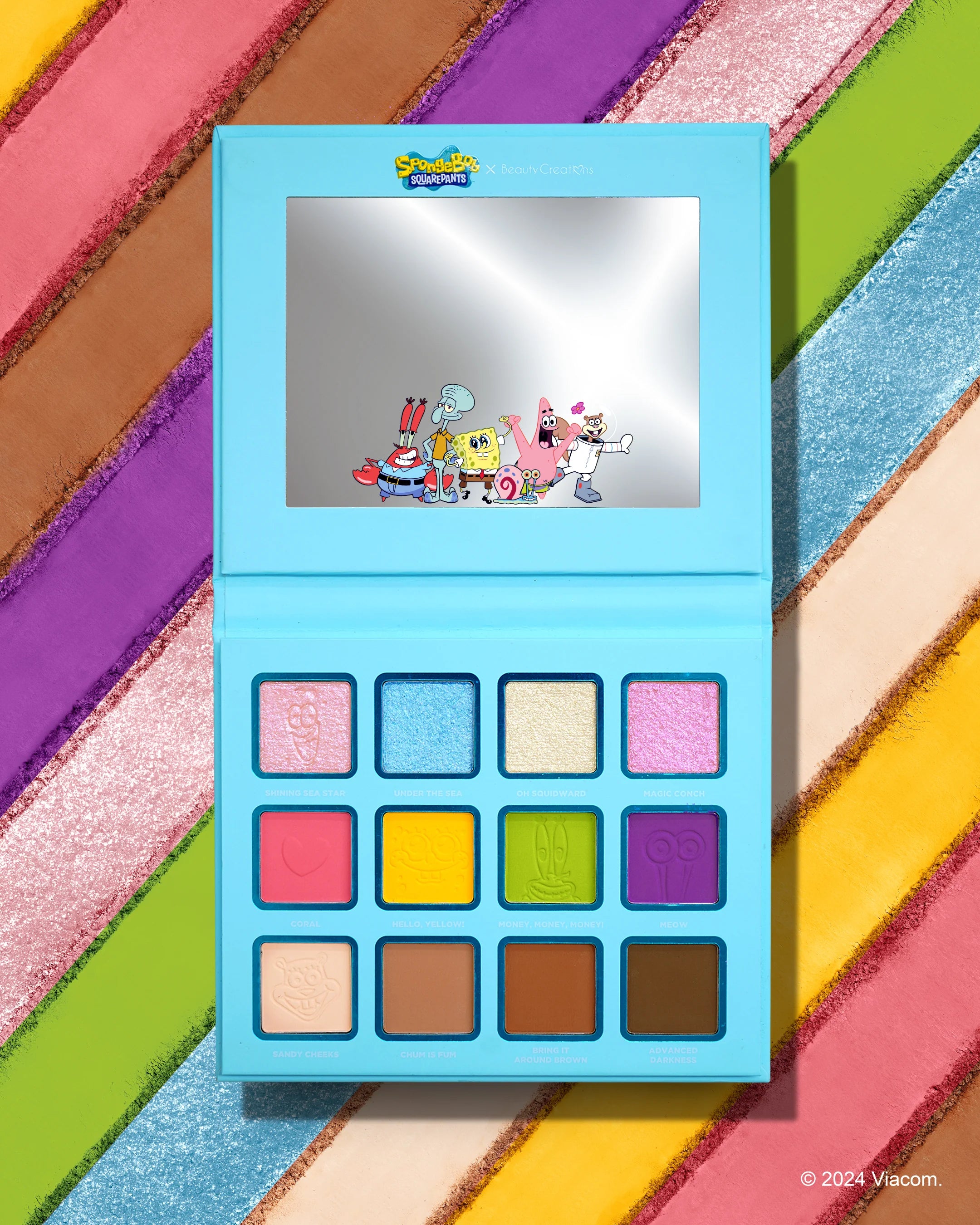 Paleta de Sombras Spongebob X Beauty Creations
