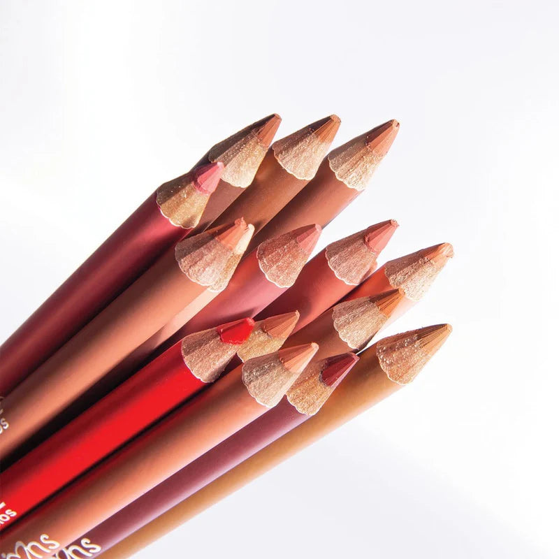 Wooden Lip Pencils - Lápiz Delineador De Labios Beauty Creations