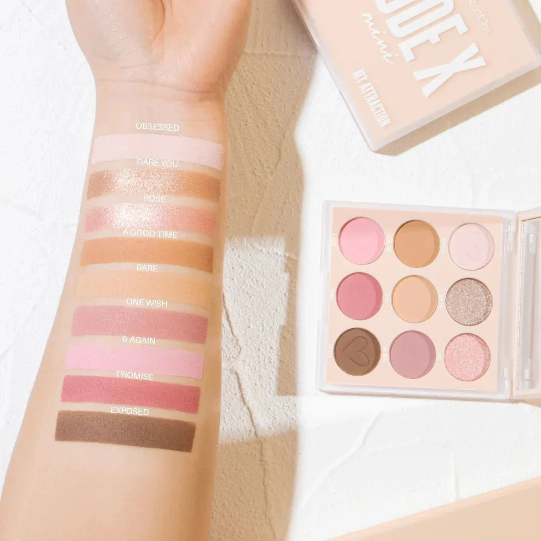 Paleta de Sombras Nude X Mini Beauty Creationes