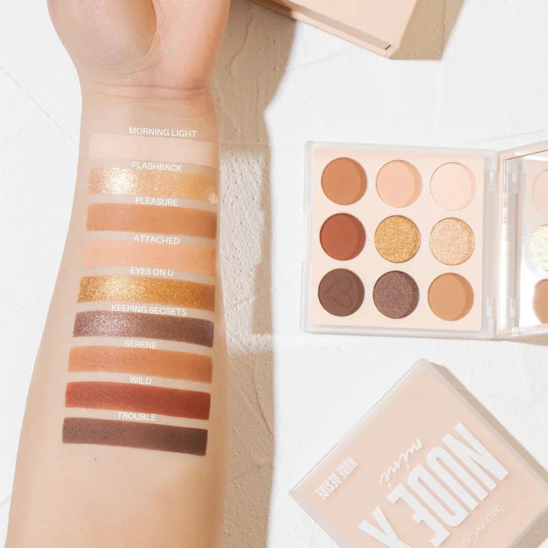 Paleta de Sombras Nude X Mini Beauty Creationes