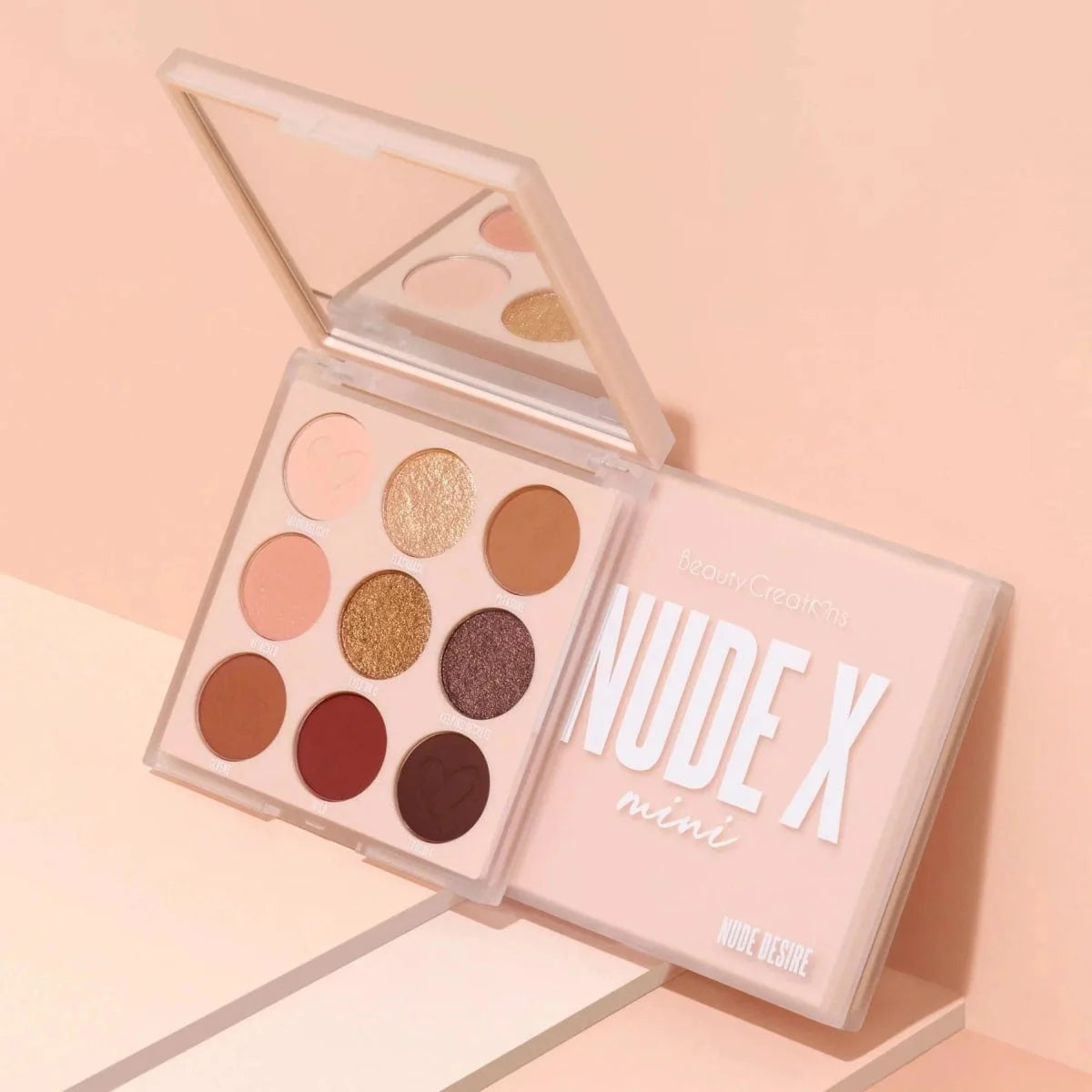 Paleta de Sombras Nude X Mini Beauty Creationes