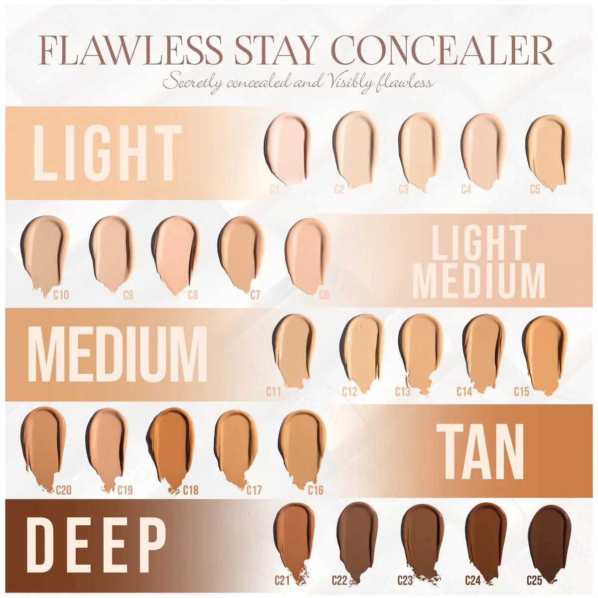 Corrector Fawless Stay Beauty Creations
