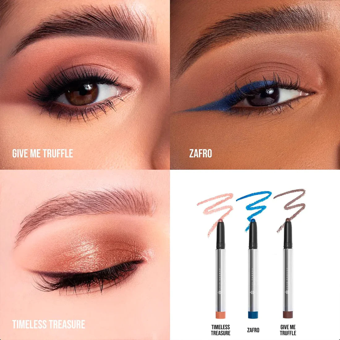 True Treasures Cream Shadow Crayons Luis Torres Beauty Creations