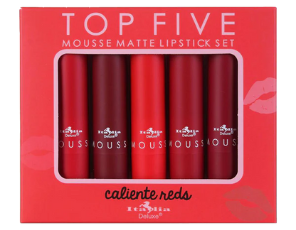 Mousse Matte Lipstick Top Five Sets Italia Deluxe
