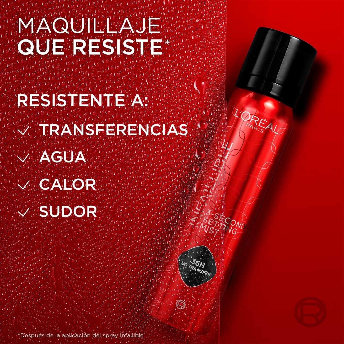 Infaillible Spray Fijador 36H, L´oreal