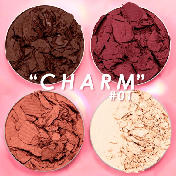 Paleta de Sombras Intensity Glam Pink Up