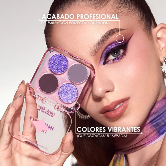 Paleta de Sombras Intensity Glam Pink Up