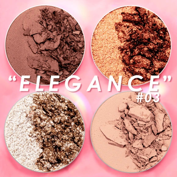 Paleta de Sombras Intensity Glam Pink Up