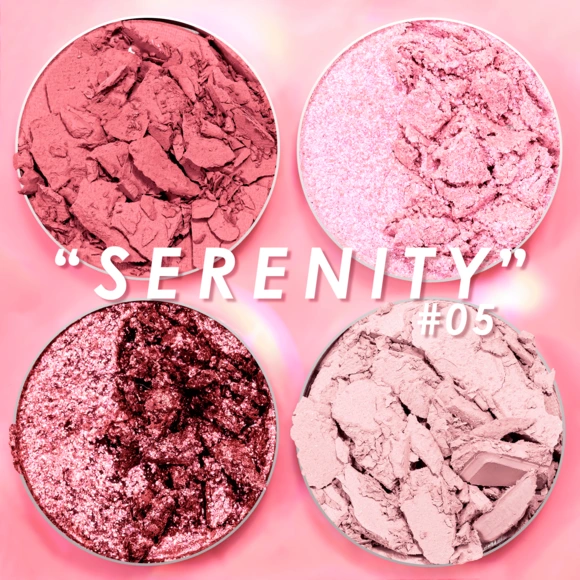 Paleta de Sombras Intensity Glam Pink Up