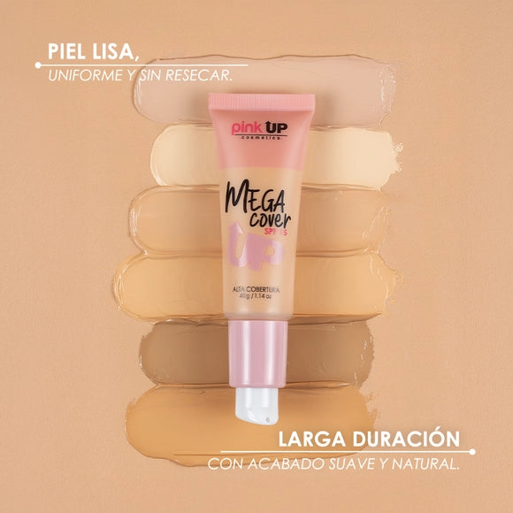 Base Liquida Mega Cover Pink Up